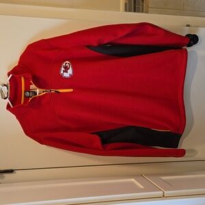 Men's KC Chiefs 1/4 zip pull over.